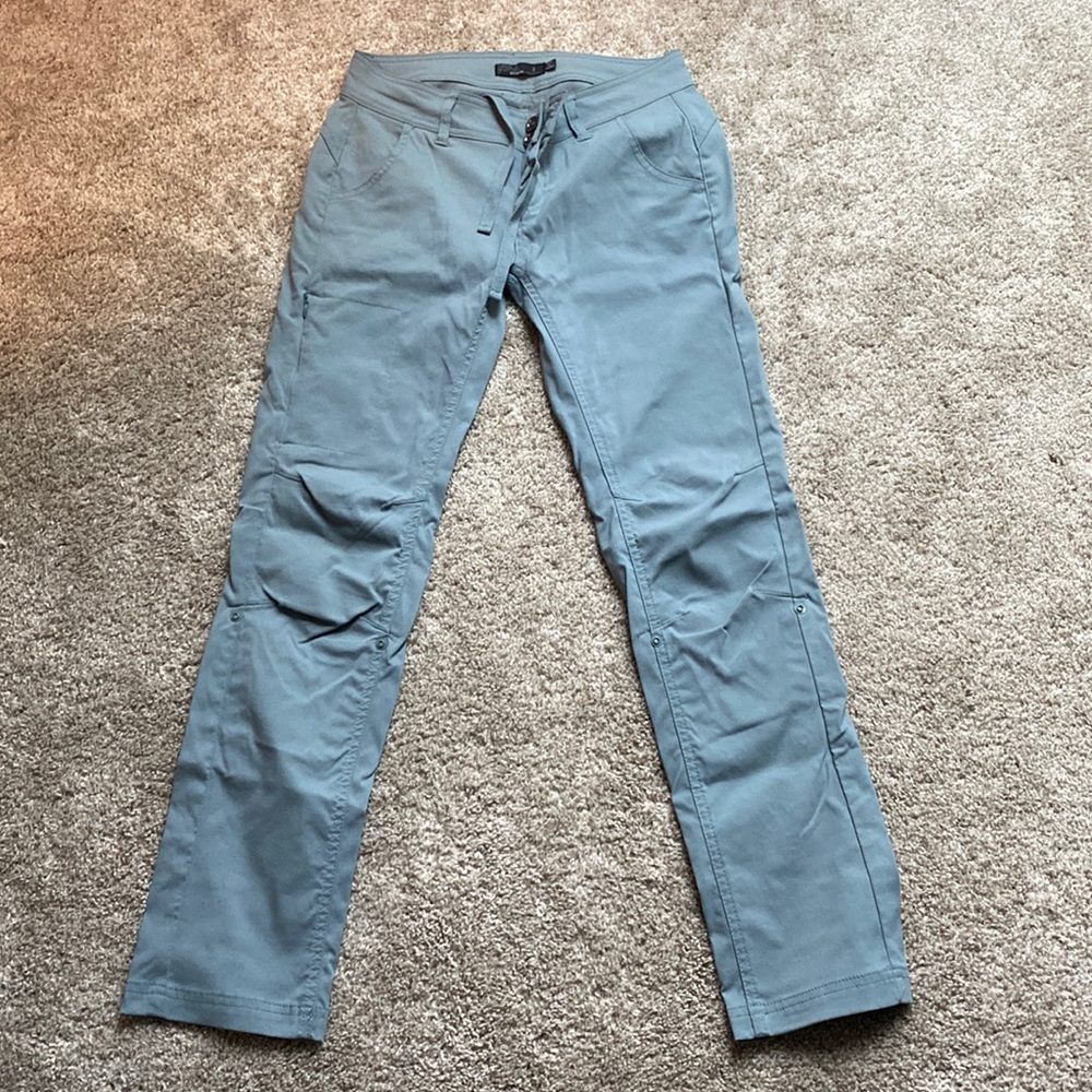 Prana womens Halle straight regular pant size 4 teal